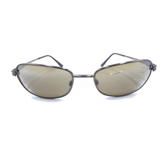 Amazon.com: Maui Jim Unisex Maui Jim MJ-131-19 Brown Copper Metal Rectangle Sunglasses Frames Men Women